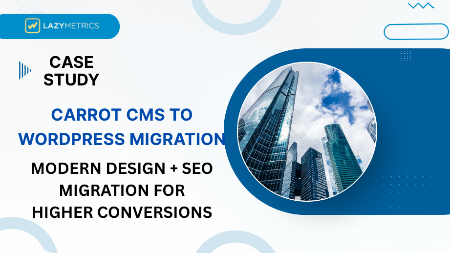 Estate Website Migration from Carrot CMS to WordPress