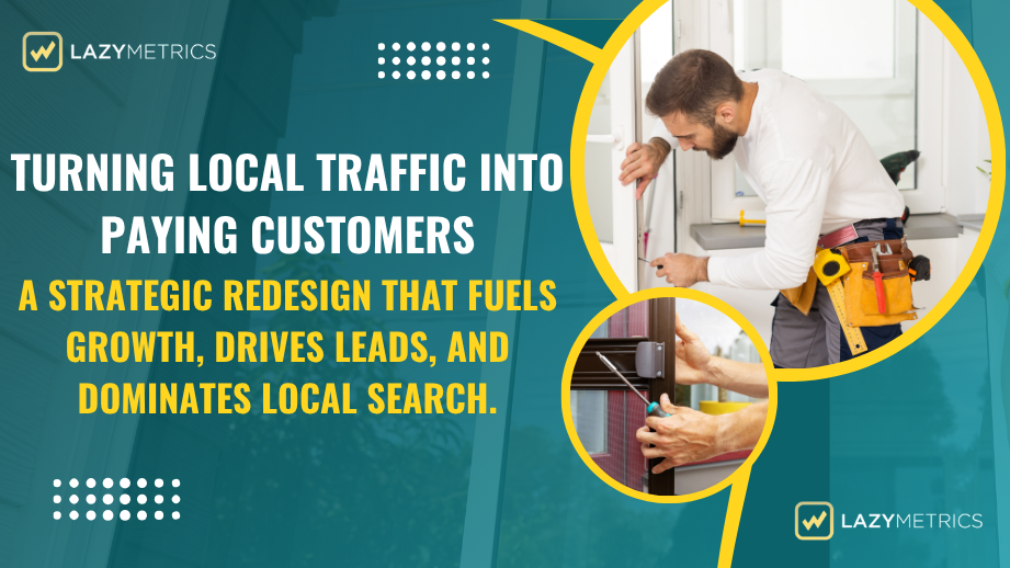 Transforming a Local Garage Door Website into a Sales Asset